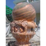 Fuente de agua de la esfera rodante-2001